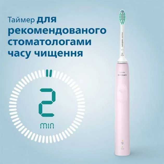 Електрична зубна щітка PHILIPS 3100 series HX3671/11