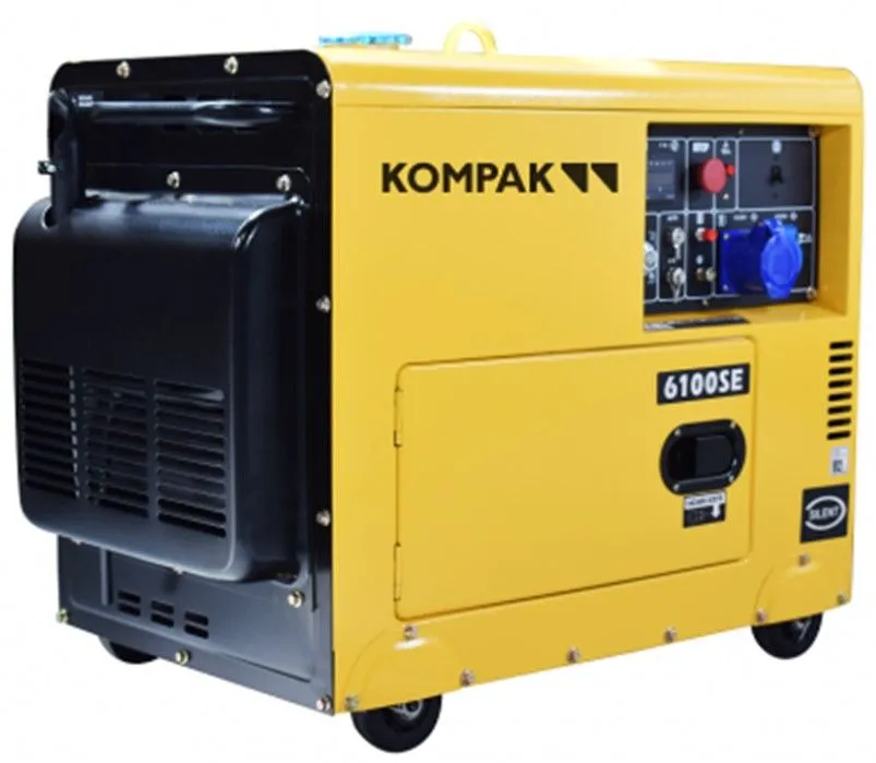 Генератор дизельний Kompak K6100SE 5000/5500 W
