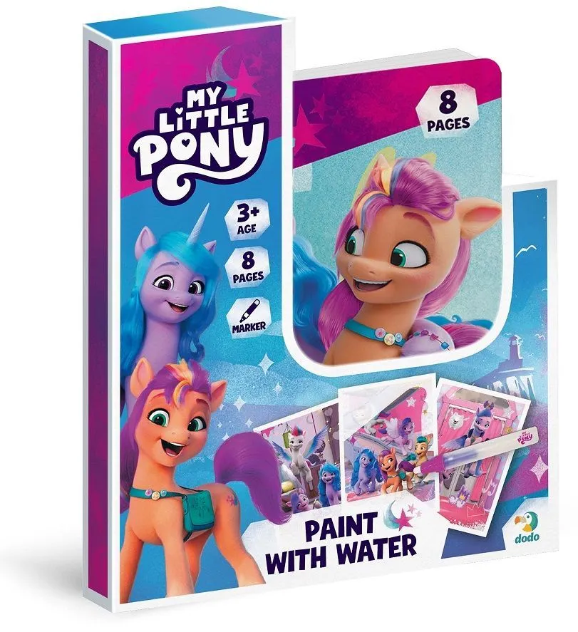 Розмальовка Dodo Малюй водою My Little Pony (200445)