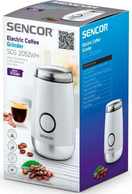 Кавомолка SENCOR SCG 2052WH
