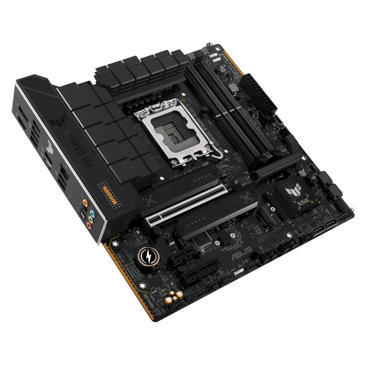 ASUS Материнcька плата TUF GAMING B760M-PLUS II s1700 B760 4xDDR5 M.2 HDMI DP mATX