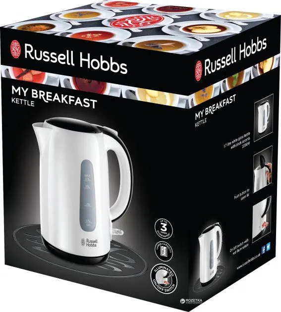 Електрочайник RUSSELL HOBBS My Breakfast 25070-70