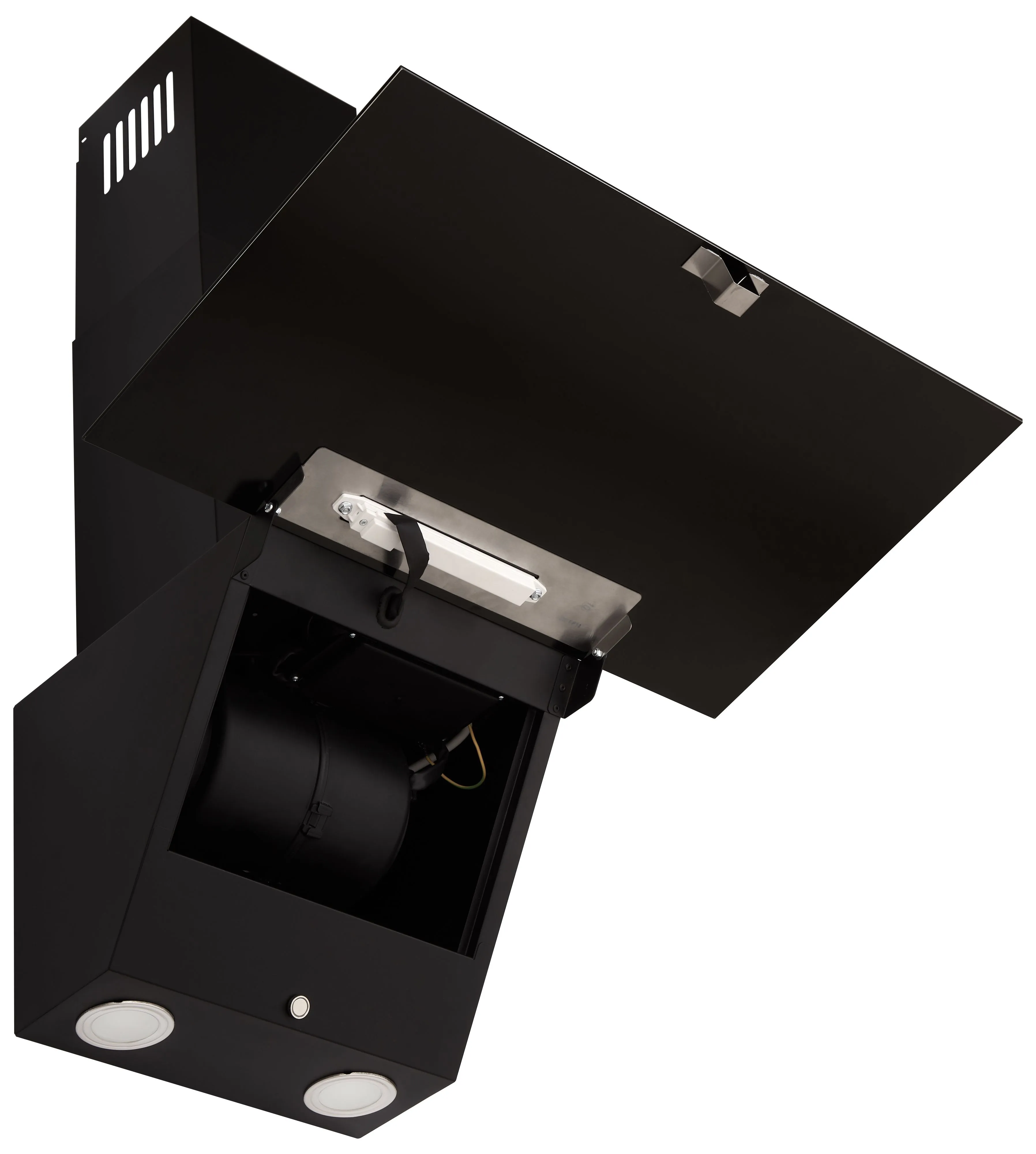 Витяжка ELEYUS CRISTAL 1000 LED 60 BL