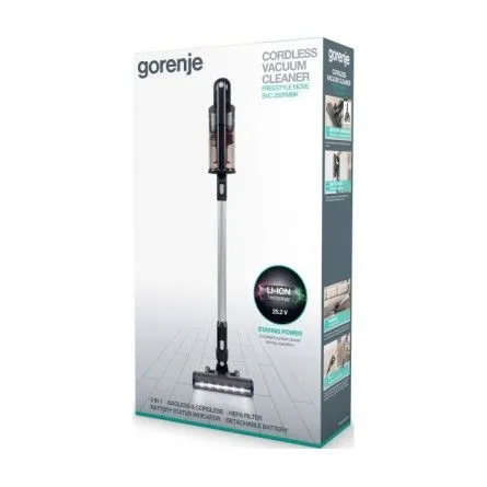 Пилосос акумуляторний GORENJE SVC 252 FMBK (VC3931-GS)