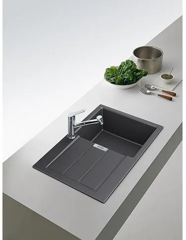 Кухонна мийка FRANKE Sirius 2.0 S2D 611-78 (143.0621.190) тектонайт чорна