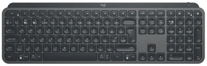 Клавіатура LOGITECH MX Master Keys for Business, US, Graphite (920-010251)