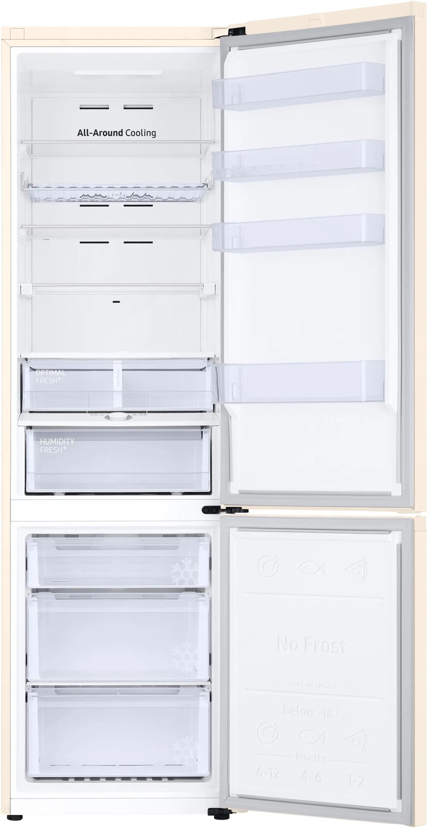 Двокамерний холодильник SAMSUNG RB38C676EEL/UA
