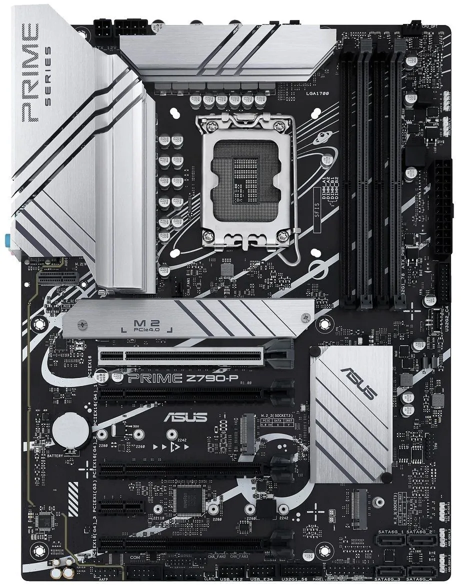 ASUS Материнcька плата PRIME Z790-P s1700 Z790 4xDDR5 M.2 HDMI DP ATX