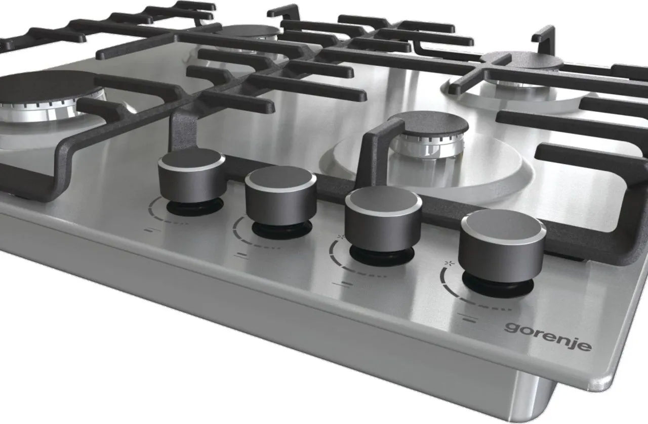 Gorenje Комплект (духовка електрична BO6737E02XK + варильна поверхня газова G642ABX), нерж.