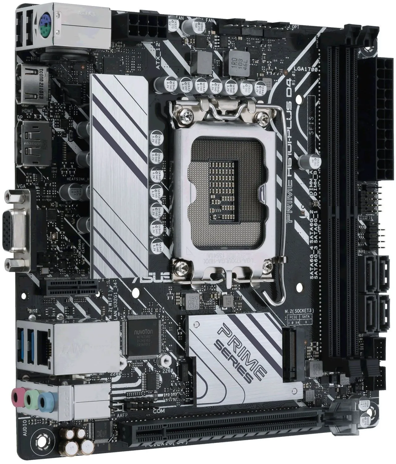 Материнська плата ASUS PRIME H610I-PLUS D4-CSM