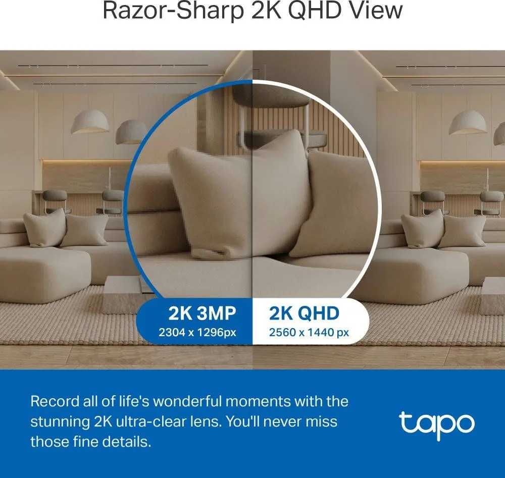 IP-камера відеоспостереження TP-Link Tapo C220 White