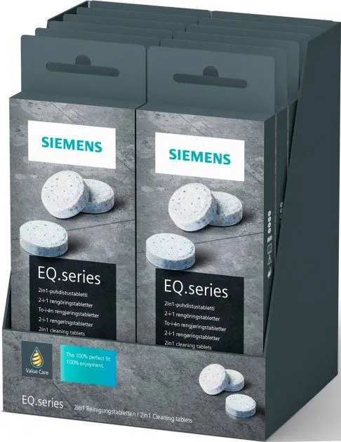 Таблетки для видалення масного нальоту Siemens TZ80001A
