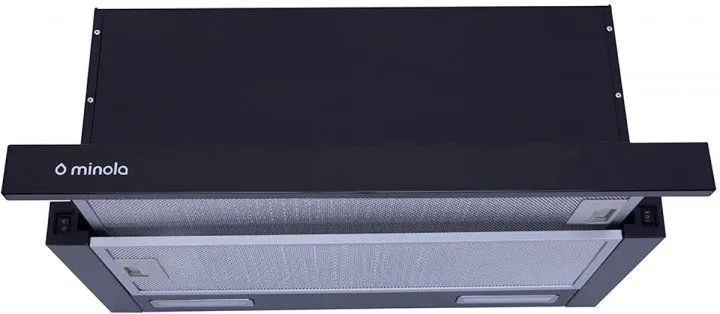 Витяжка MINOLA HTL 6615 BL 1000 LED