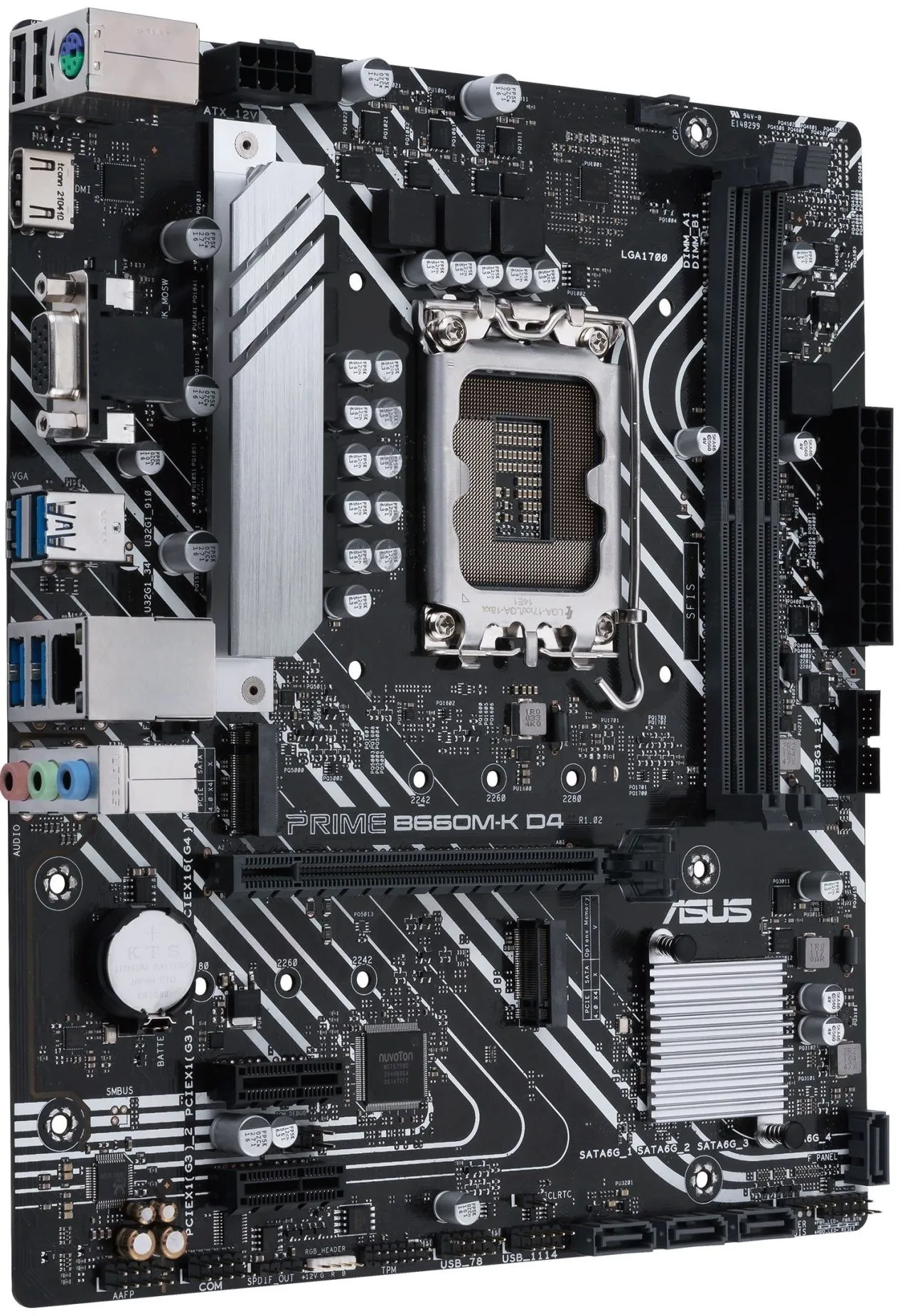 Материнська плата ASUS PRIME B660M-K D4