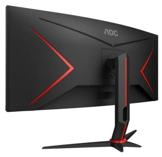 Монiтор 34" AOC CU34G2XP/BK Black/Red