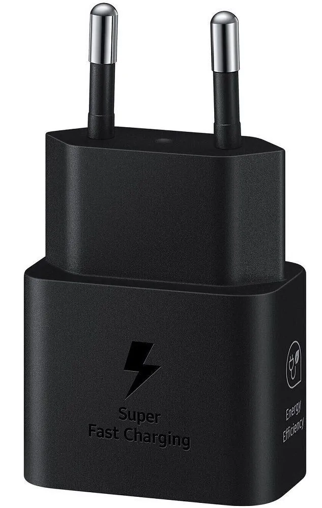 Мережевий зарядний пристрій Samsung 25W Travel Adapter + Type-C cable Black (EP-T2510XBEGEU)