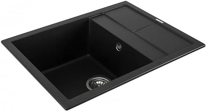 Кухонна мийка граніт ELLECI UNICO 125 NERO 40