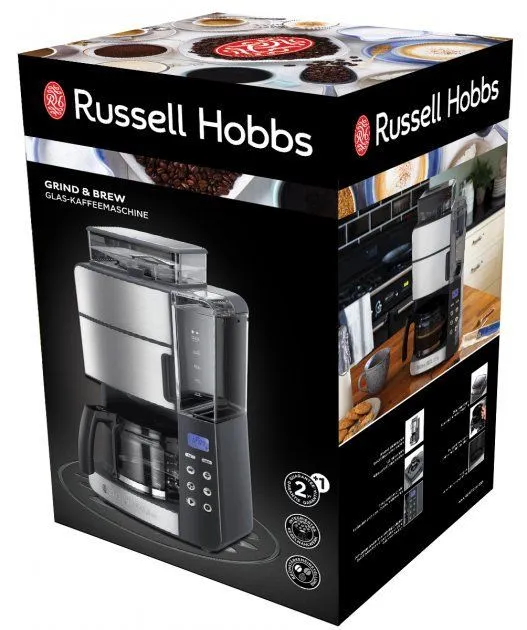 Крапельна кавоварка RUSSELL HOBBS Grind and Brew 25610-56