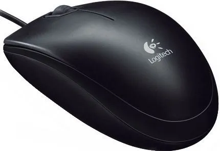 Миша Logitech B100 Optical Mouse Black (910-003357)