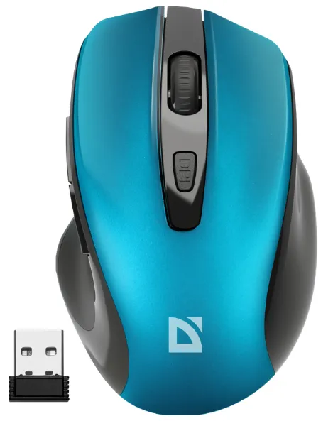 Миша Defender Prime MB-053 Wireless TURQUOISE (52054) 