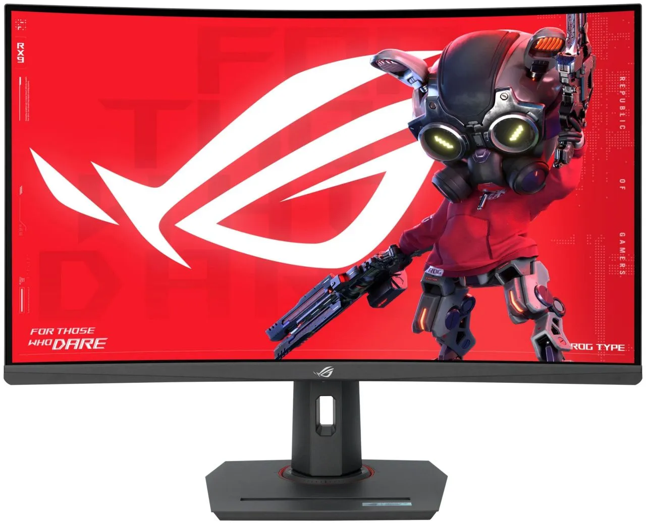 ASUS Монітор 31.5" ROG Strix XG32WCMS HDMI, DP, USB-C, Audio, VA, 2560x1440, 280Hz, 1ms, sRGB 125%, CURVED, AdaptiveSync, HAS, HDR400