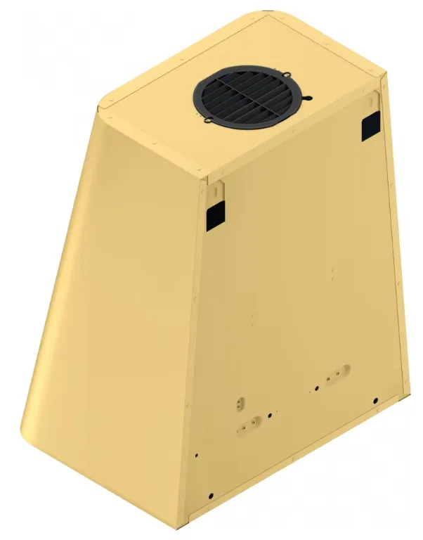 Кухонная витяжка Franke Smart Deco FSMD 508 YL (335.0530.202) гірчично-жовтого кольору настінний монтаж 50 см