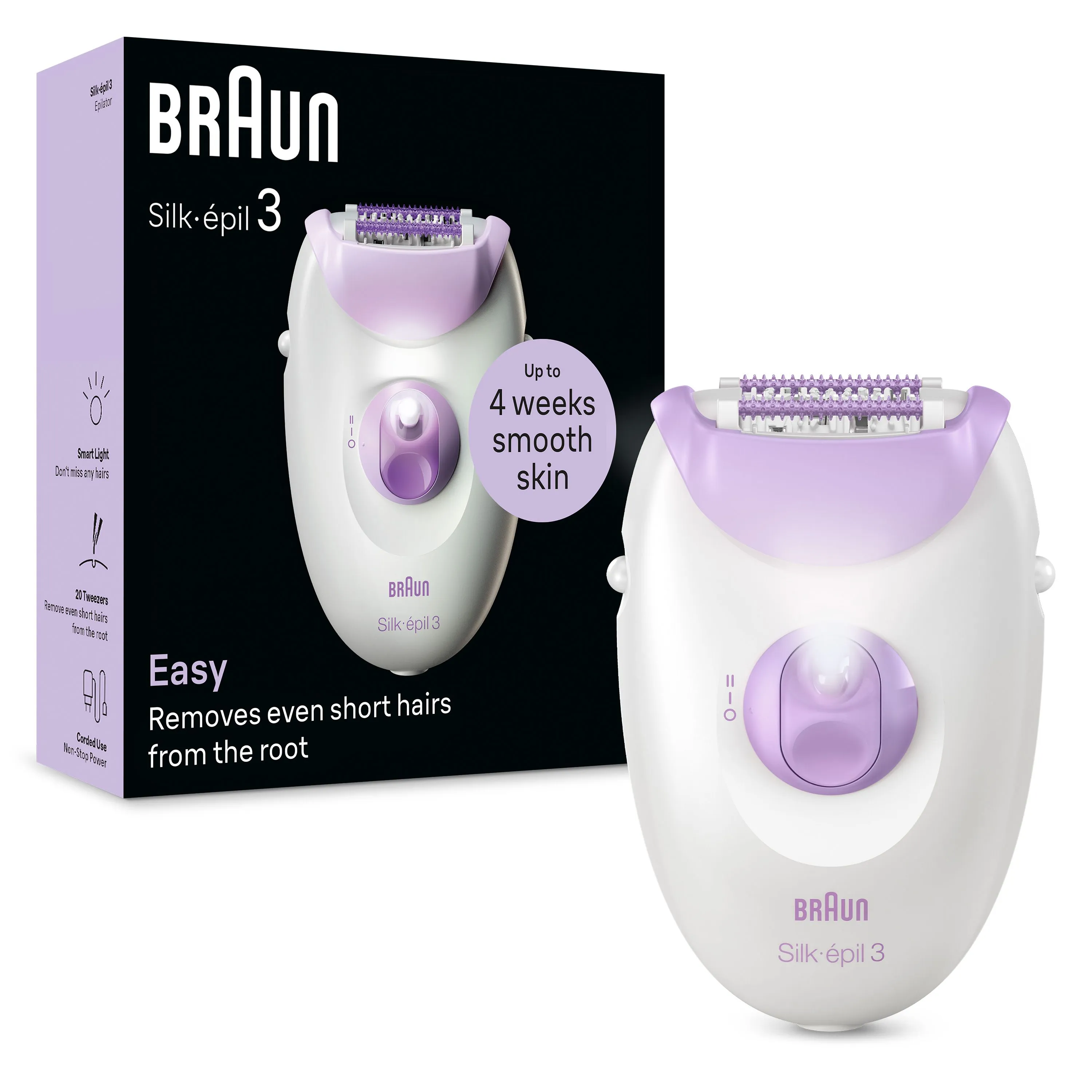 Епілятор Braun Silk-еpil 3 SE 3-000