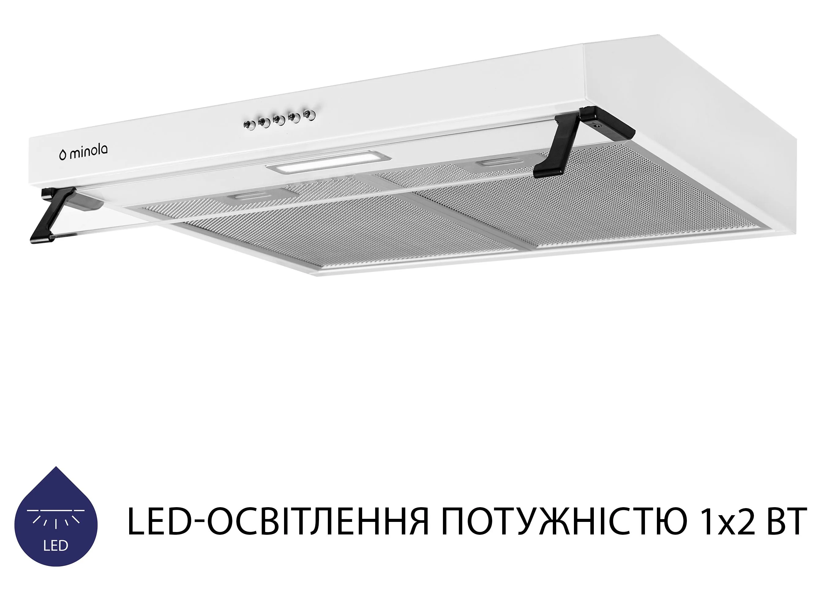 Витяжка Minola HPL 617 WH