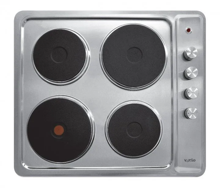 Варочна поверхня електрична VENTOLUX HE604 (INOX) 1