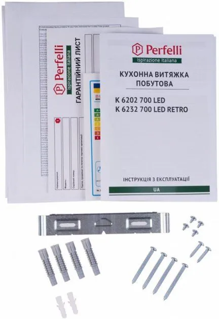 Витяжка PERFELLI K 6202 BL 700 LED