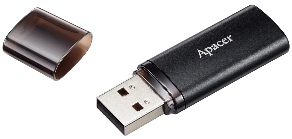 Flash Drive Apacer AH25B 32GB USB 3.2 (AP32GAH25BB-1) Black