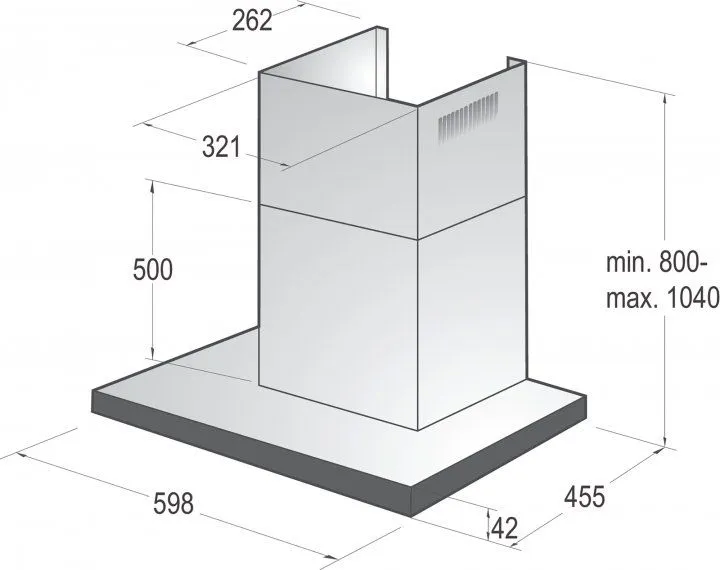 Витяжка GORENJE WHT 6 SYB