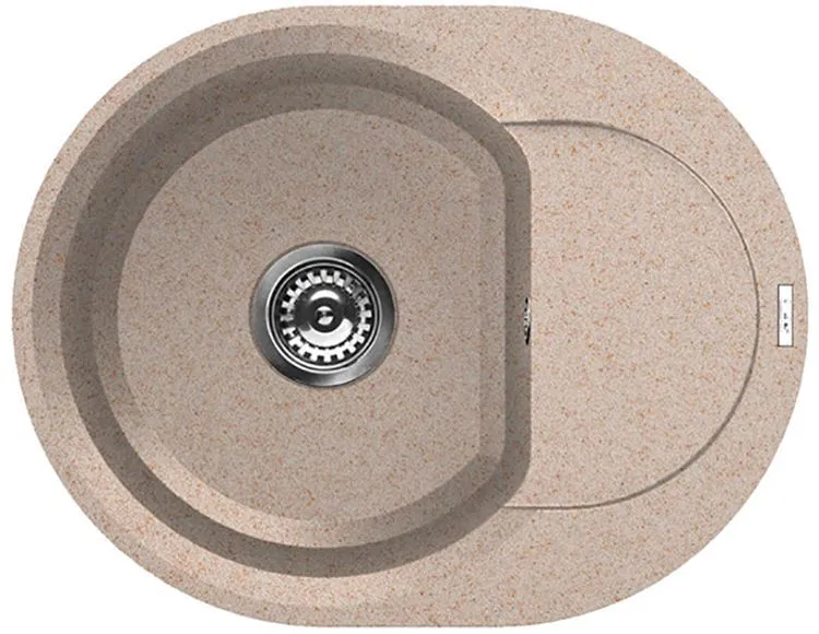 Кухонна мийка граніт ELLECI EASY Round avena 51