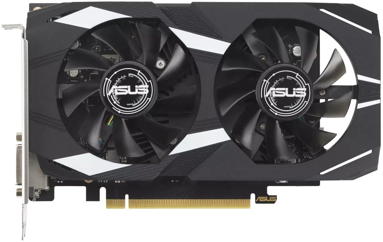 ASUS Відеокарта GeForce RTX 3050 6GB GDDR6 DUAL OC DUAL-RTX3050-O6G