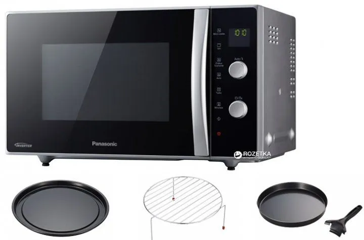 Мікрохвильова піч Panasonic Inverter Slim-Line NN-CD565BZPE