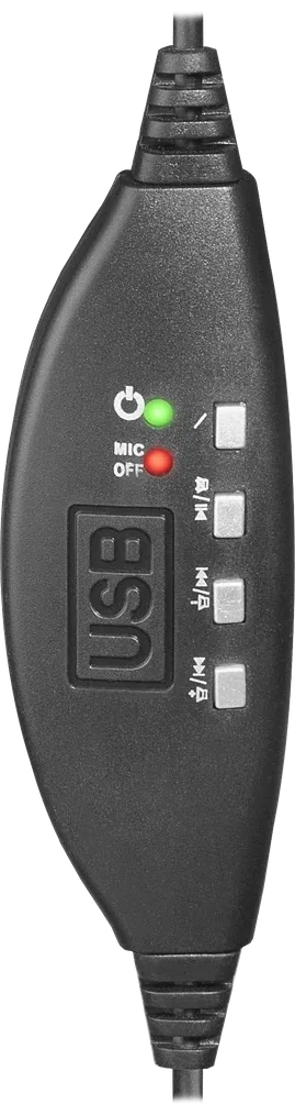 Гарнітура Defender Gryphon 750U USB Black (63752)