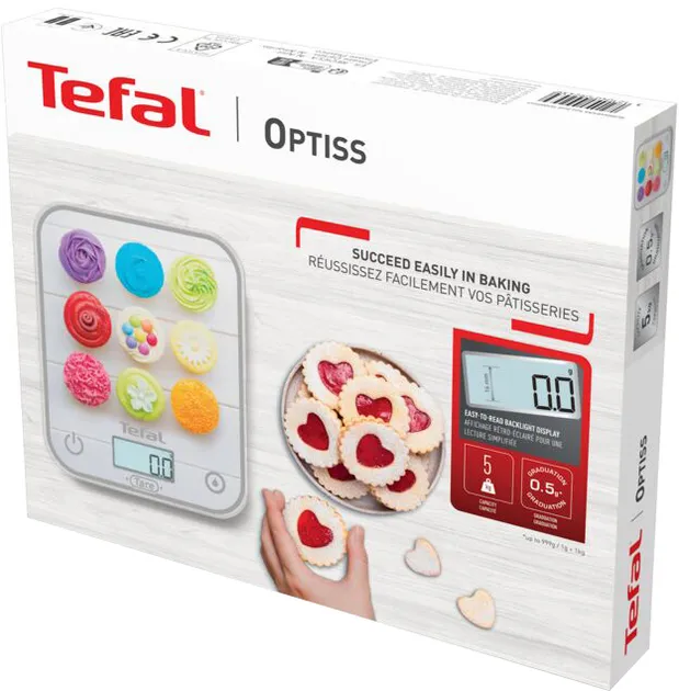 Ваги кухонні Tefal BC50D4V0 Optiss Cake Pops