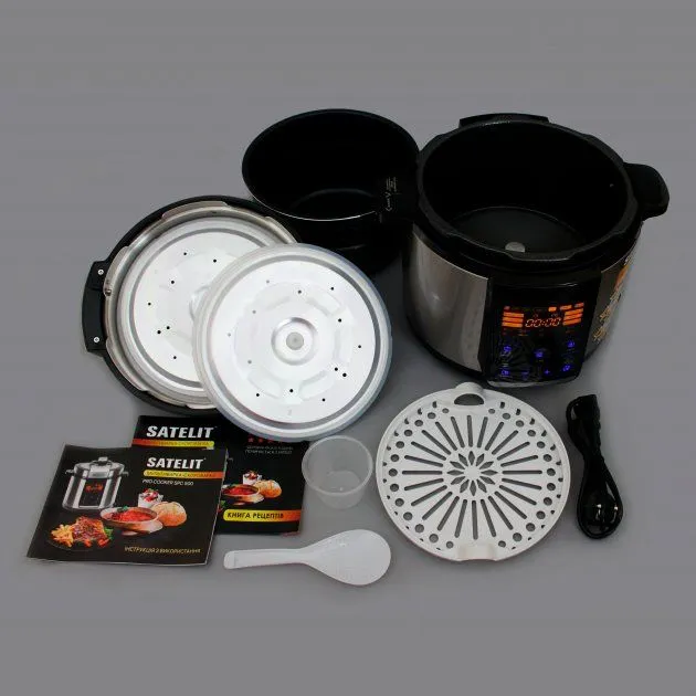 Мультиварка-скороварка SATELIT Pro Cooker SPC-500
