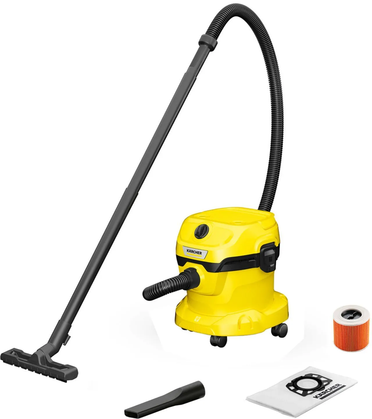 Господарський пилосос Karcher WD 2 V-12/4/18/C