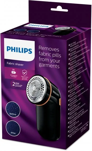 Машинка для стриження ковтунців PHILIPS Fabric Shaver GC026/80 Black