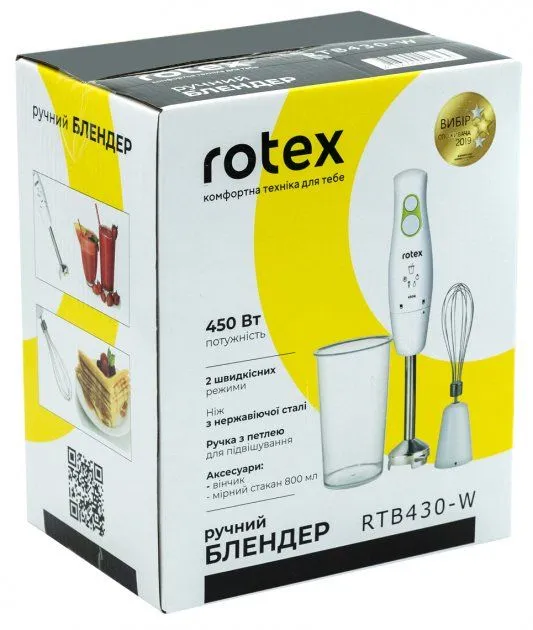 Блендер ROTEX RTB430-W