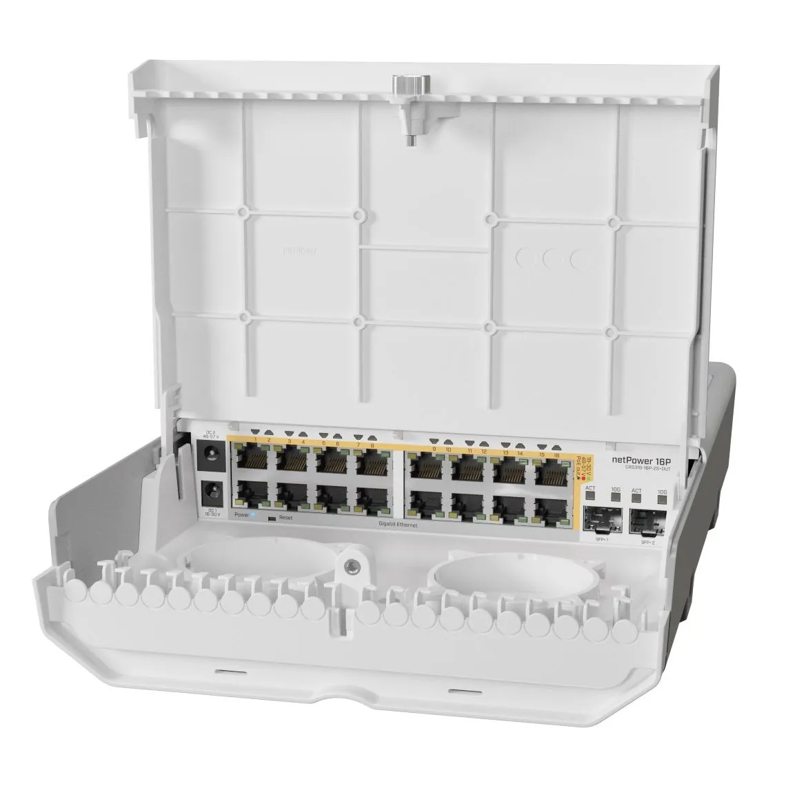 MikroTiK Комутатор netPower 16P CRS318-16P-2S+OUT