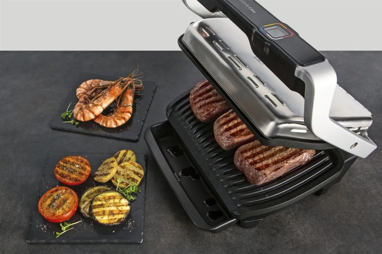 Гриль TEFAL OptiGrill Elite GC750D30