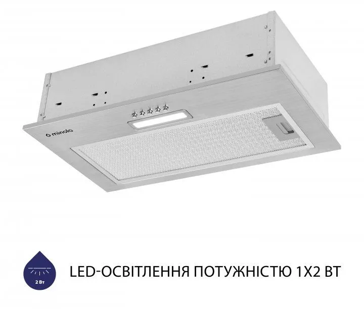 Витяжка Minola HBI 5025 I LED