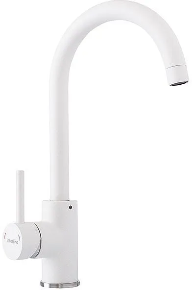 Змішувач кухонний INTERLINE Tango New White