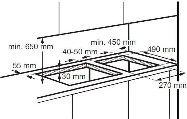Варильна поверхня газова Electrolux EGG3322NVX