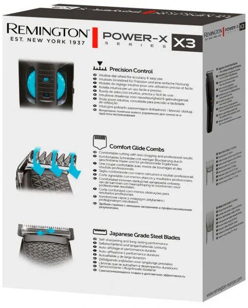Машинка для стриження волосся Remington HC3000 Power X Series X3