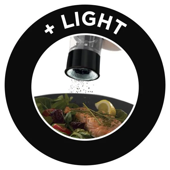 Млини для солі та перцю Russell Hobbs 23.3 см Чорний (28010-56)