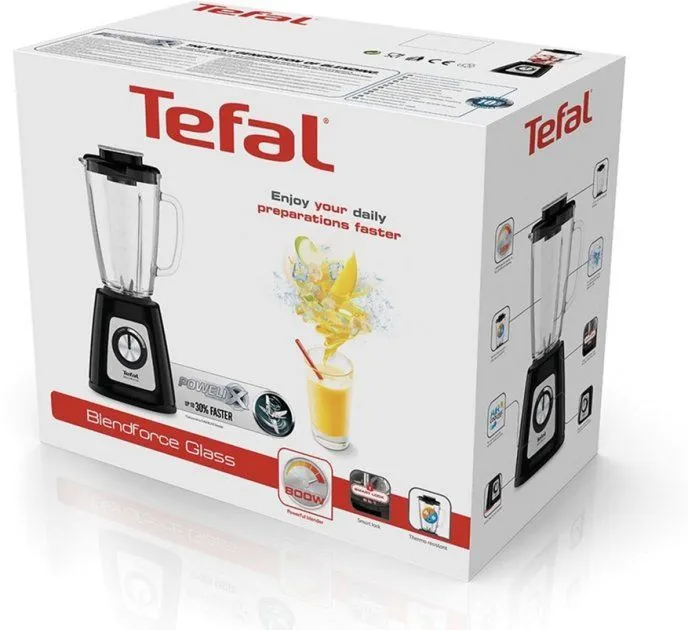 Блендер TEFAL BLENDFORCE GLASS TRIPLAX SP BL435831