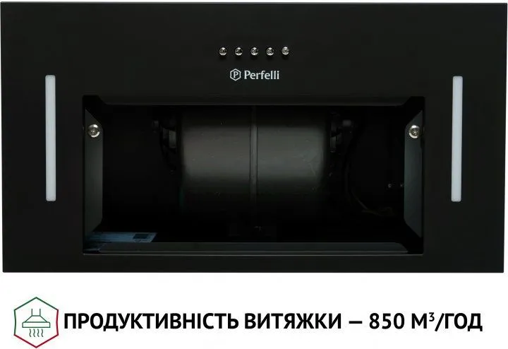 Витяжка PERFELLI BI 5453 BL 850 LED Strip